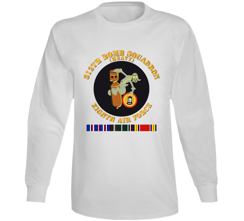 Aac - 812th Bomb Squadron- 8th Af - Wwii W Svc Long Sleeve