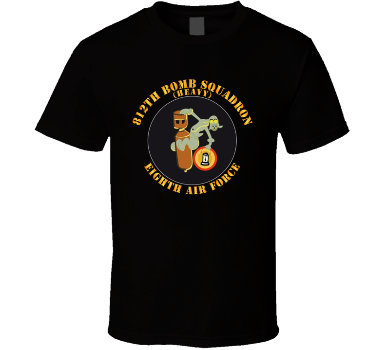 Aac - 812th Bomb Squadron- 8th Af - Wwii - T-shirt