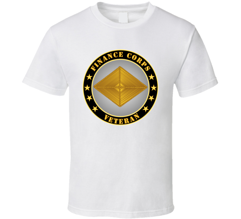 Army - Finance Corps Veteran - T-shirt