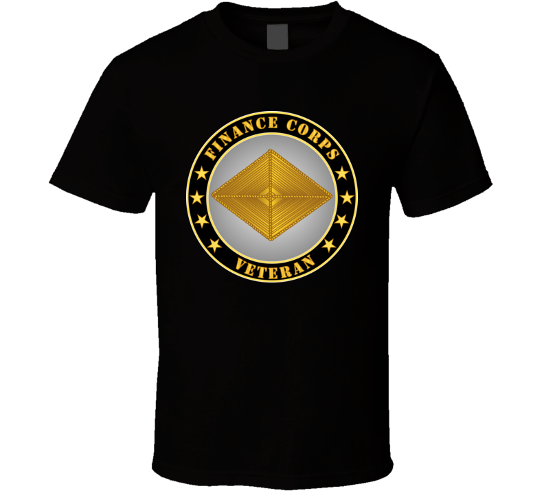 Army - Finance Corps Veteran - T-shirt