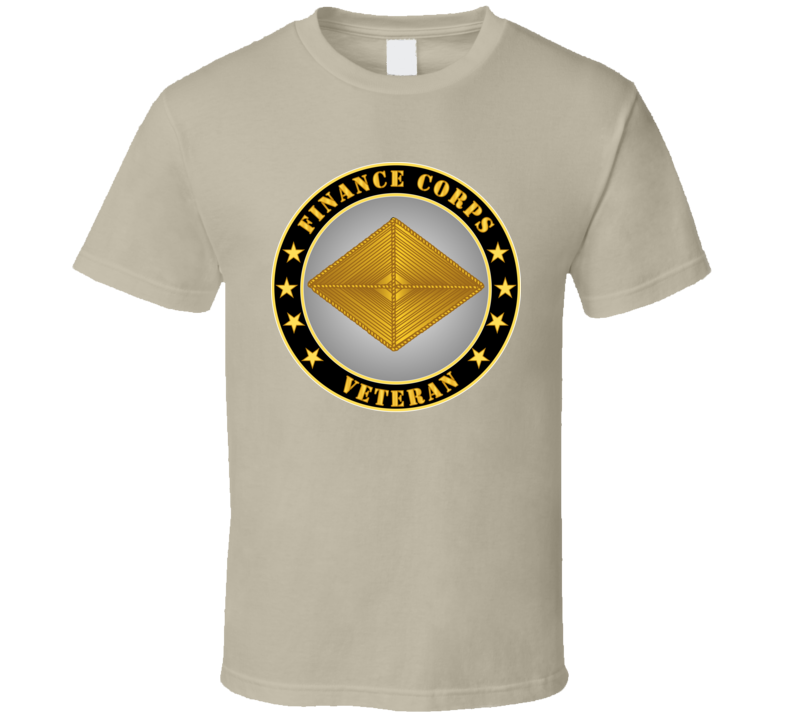 Army - Finance Corps Veteran - T-shirt