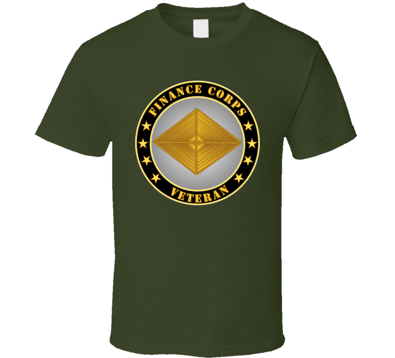 Army - Finance Corps Veteran - T-shirt