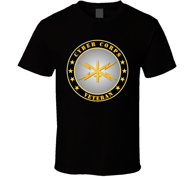 Army - Cyber Corps Veteran - T-shirt