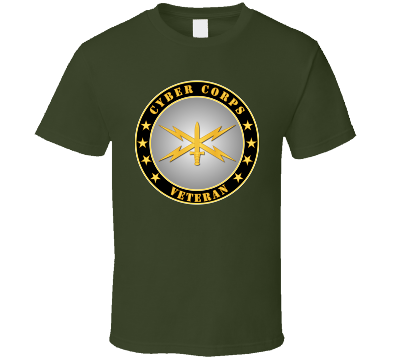 Army - Cyber Corps Veteran - T-shirt