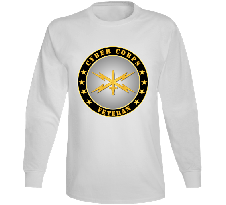 Army - Cyber Corps Veteran Long Sleeve