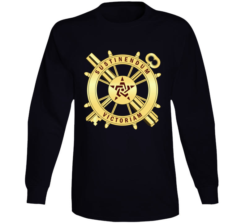 Army - Logistics Branch Insignia Long Sleeve