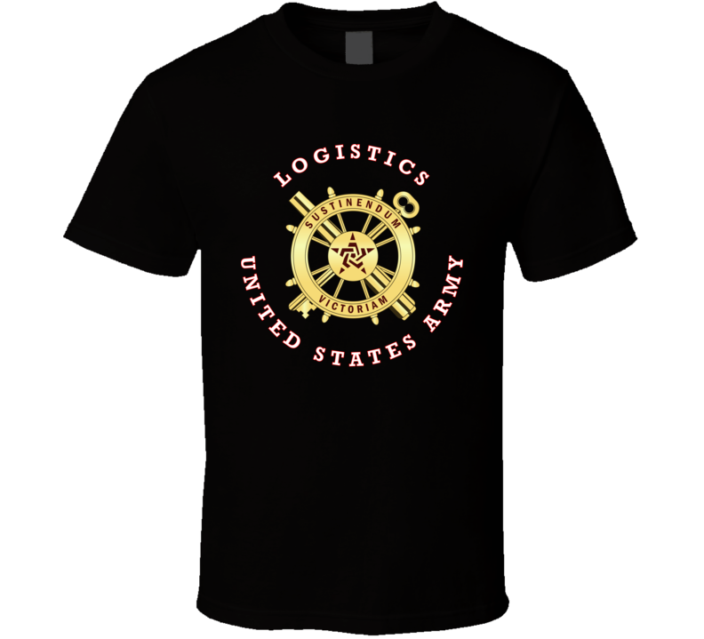 Army - Logistics Branch Plaque Wo Bkgrd T-shirt