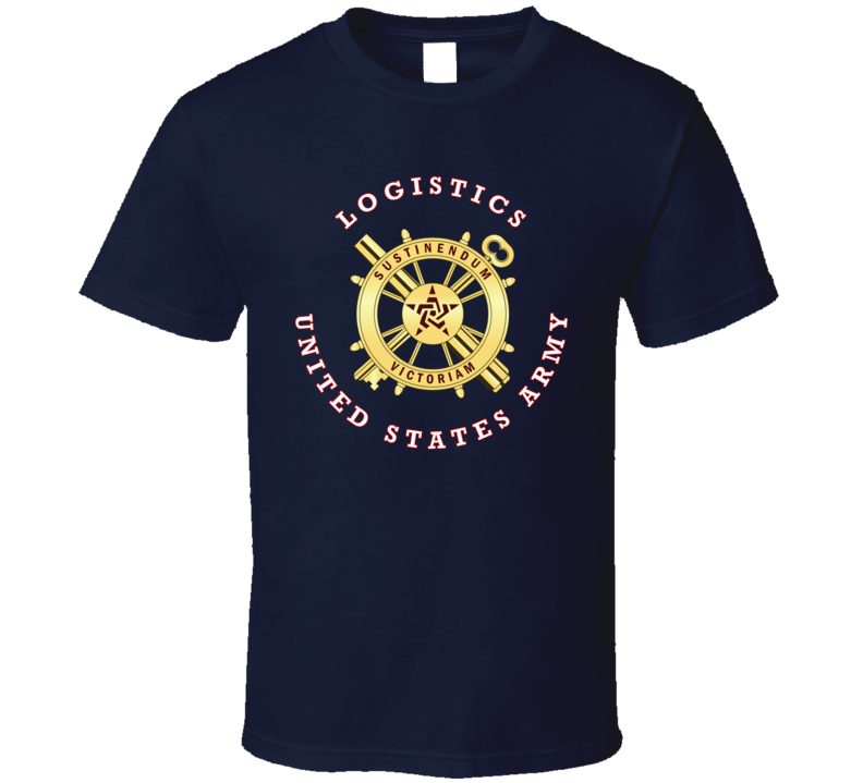 Army - Logistics Branch Plaque Wo Bkgrd T-shirt