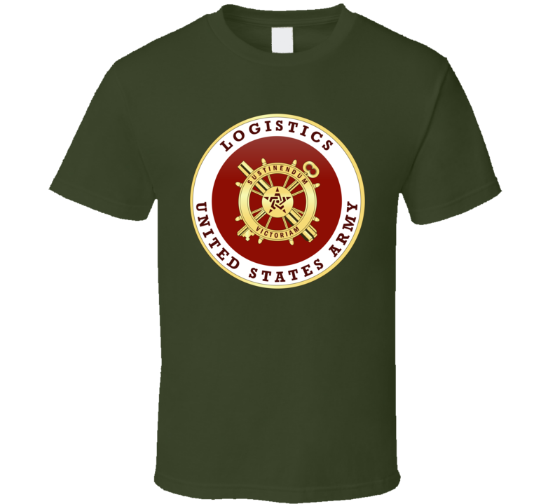 Army - Logistics Branch Plaque T-shirt