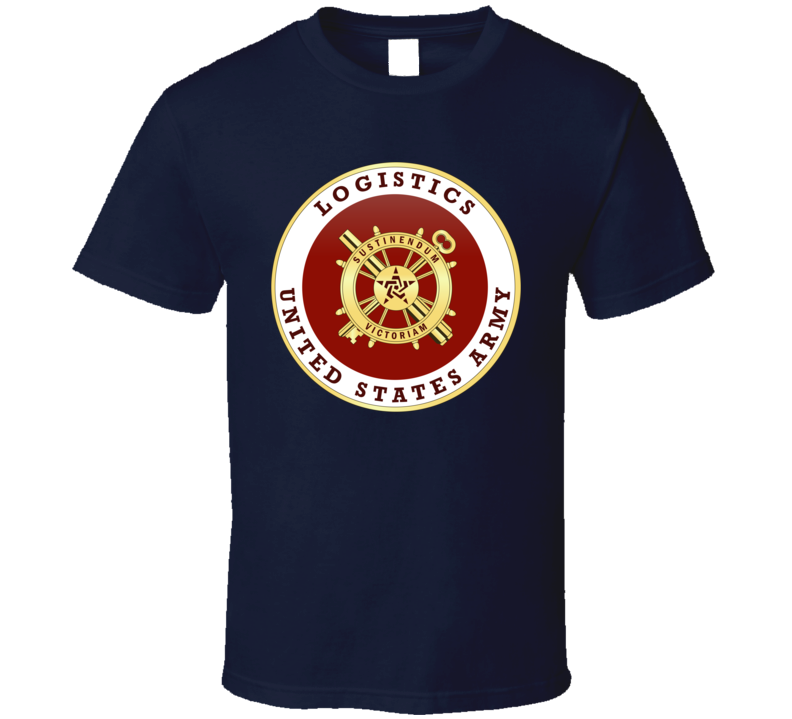Army - Logistics Branch Plaque T-shirt