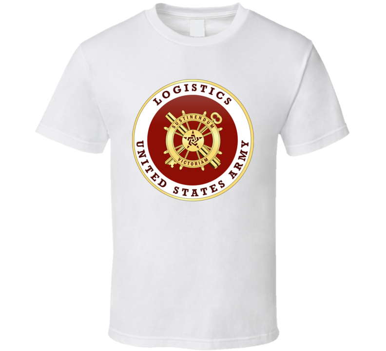 Army - Logistics Branch Plaque T-shirt