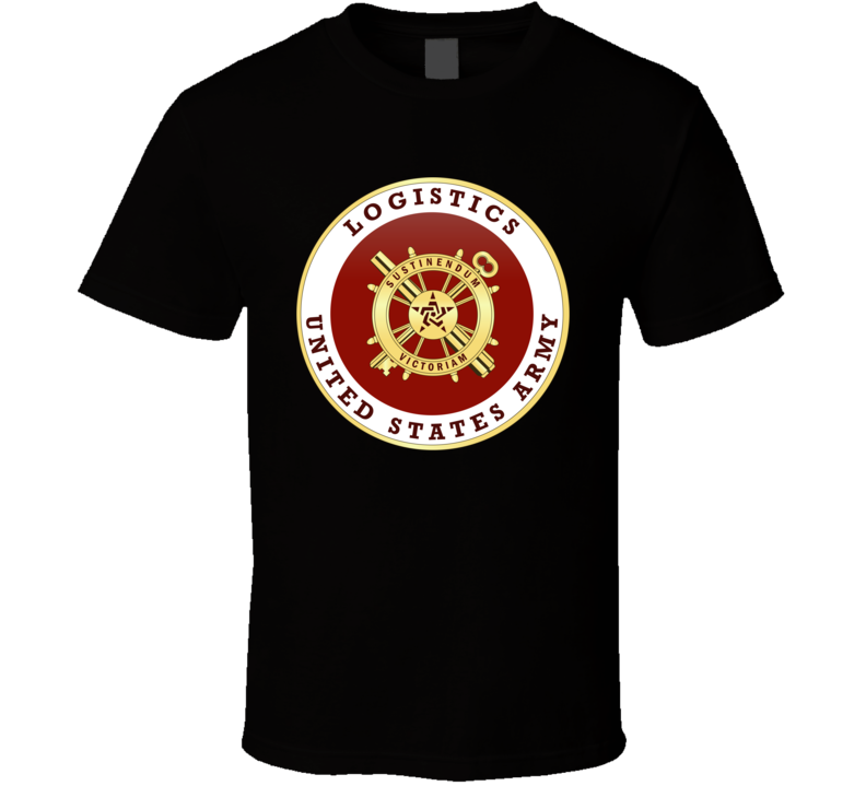 Army - Logistics Branch Plaque T-shirt