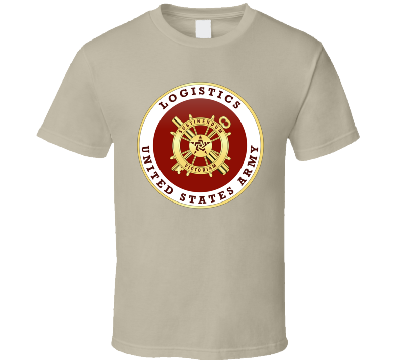 Army - Logistics Branch Plaque T-shirt