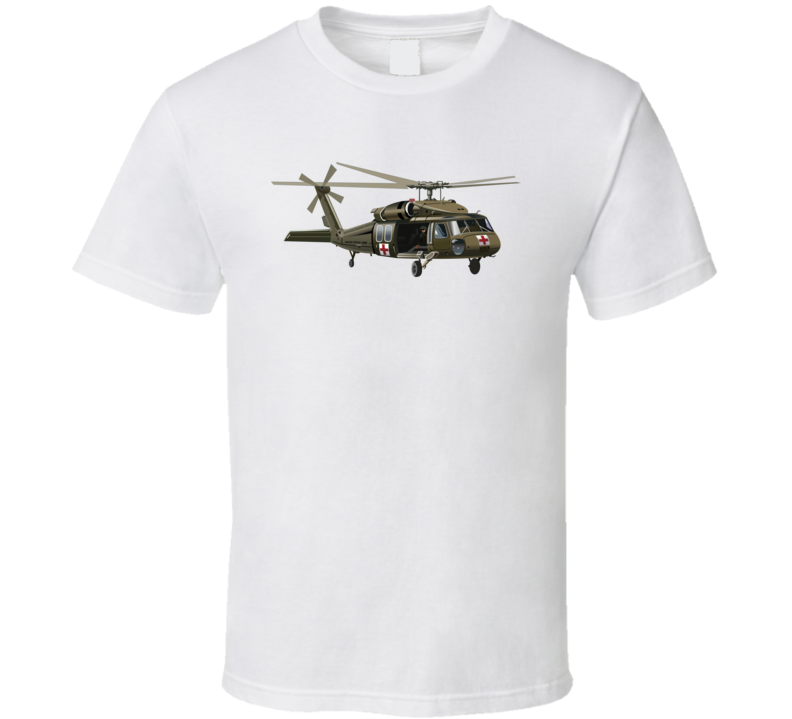 Army - Flying Ambulance - Black Hawk Wo Txt T-shirt