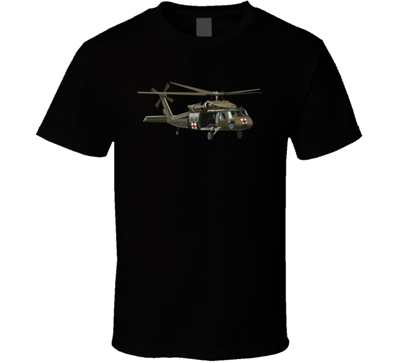 Army - Flying Ambulance - Black Hawk Wo Txt T-shirt