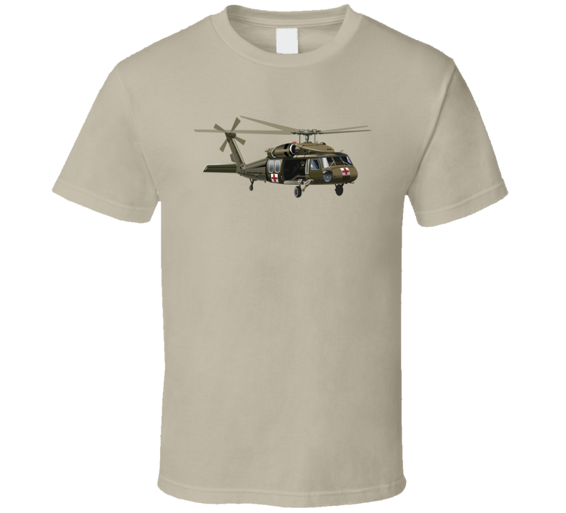 Army - Flying Ambulance - Black Hawk Wo Txt T-shirt