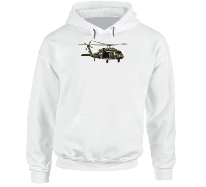 Army - Flying Ambulance - Black Hawk Wo Txt Hoodie