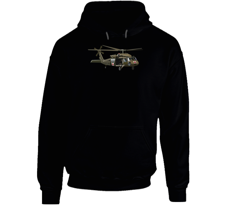 Army - Flying Ambulance - Black Hawk Wo Txt Hoodie