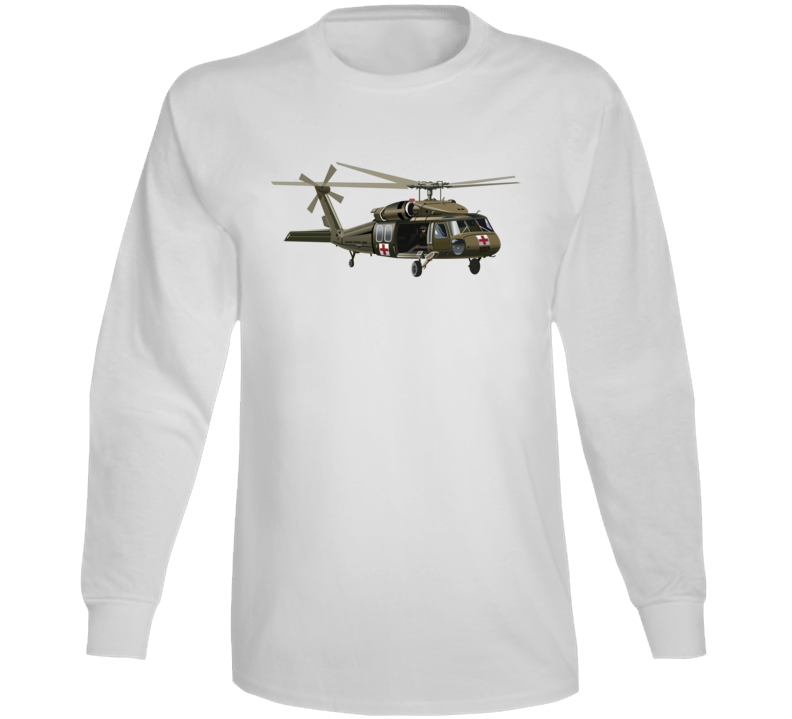 Army - Flying Ambulance - Black Hawk Wo Txt Long Sleeve