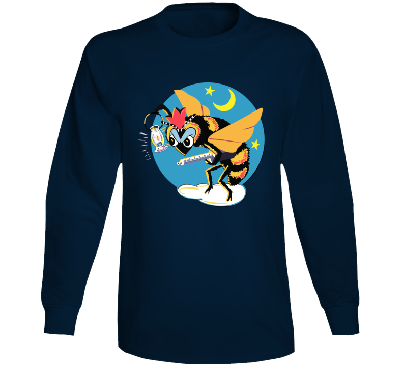 Aac - 418th Night Fighter Squadron - Wwii Wo Txt Long Sleeve