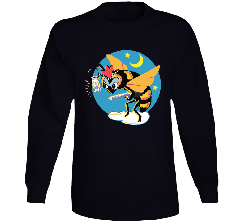 Aac - 418th Night Fighter Squadron - Wwii Wo Txt Long Sleeve