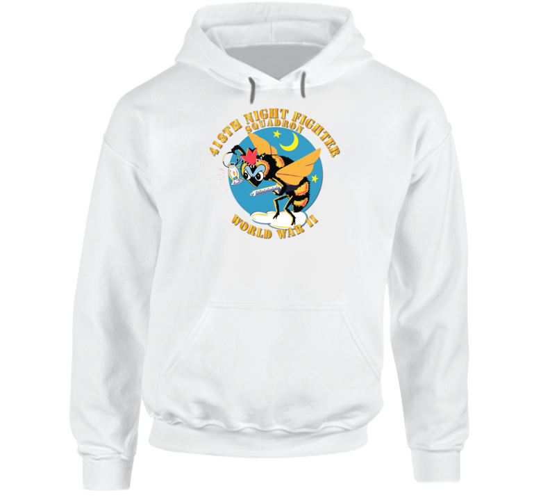 Aac - 418th Night Fighter Squadron - Wwii  Hoodie