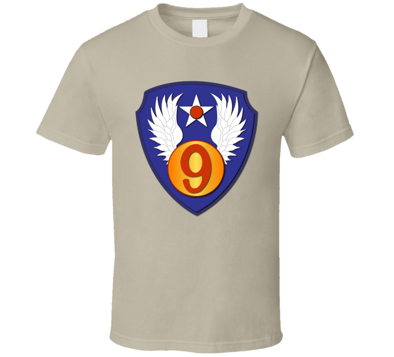 Aac - Ssi - 9th Air Force Wo Txt - T-shirt