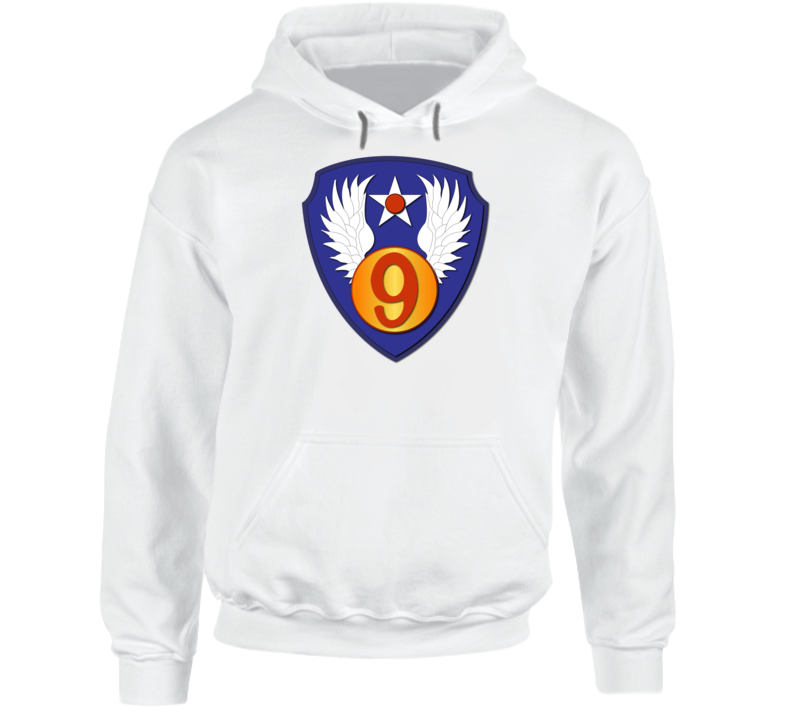 Aac - Ssi - 9th Air Force Wo Txt - Hoodie