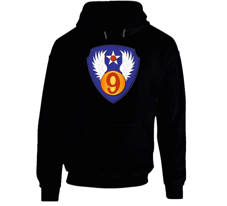 Aac - Ssi - 9th Air Force Wo Txt - Hoodie