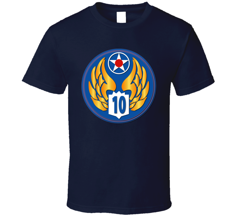Aac - Ssi - 10th Air Force Wo Txt - T-shirt