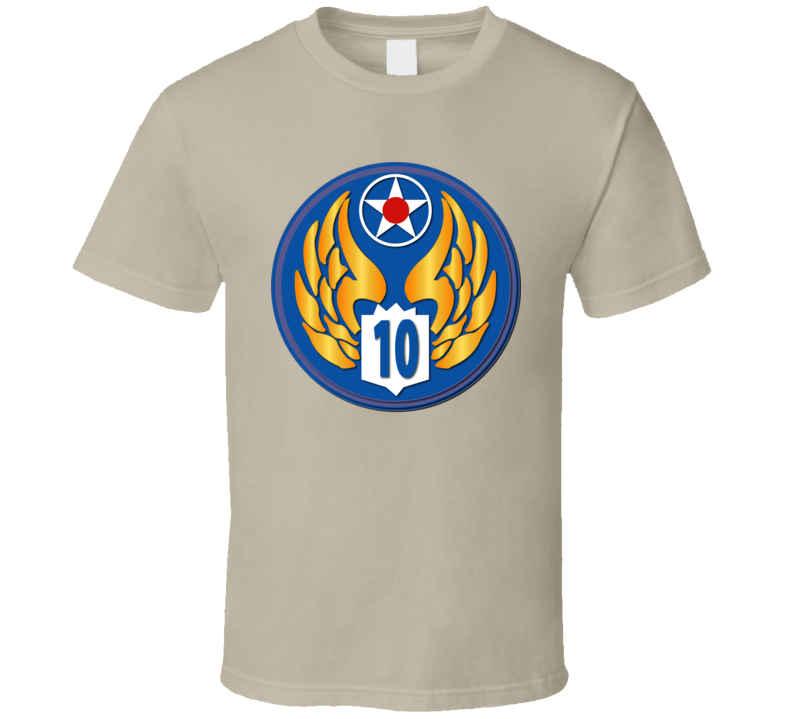 Aac - Ssi - 10th Air Force Wo Txt - T-shirt