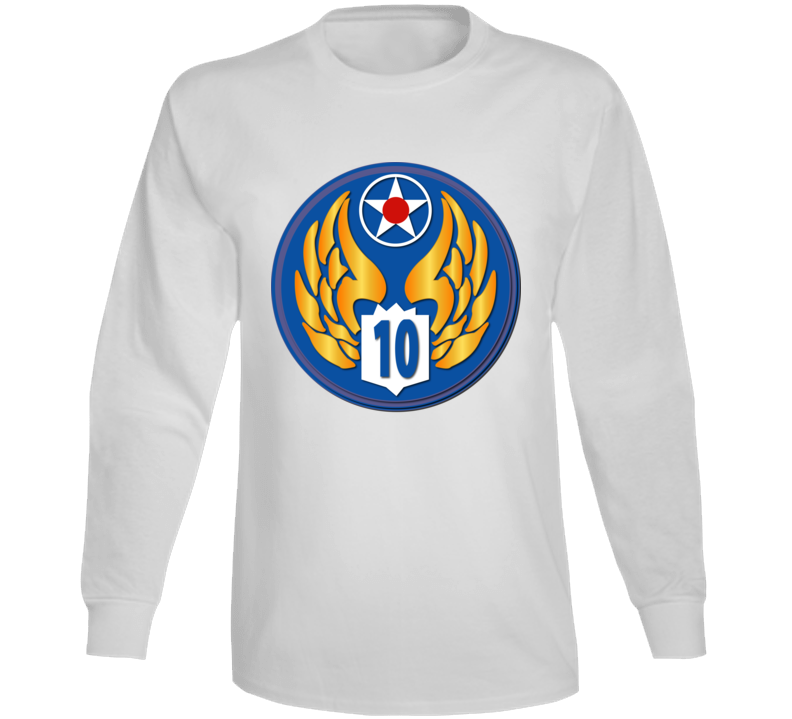 Aac - Ssi - 10th Air Force Wo Txt Long Sleeve