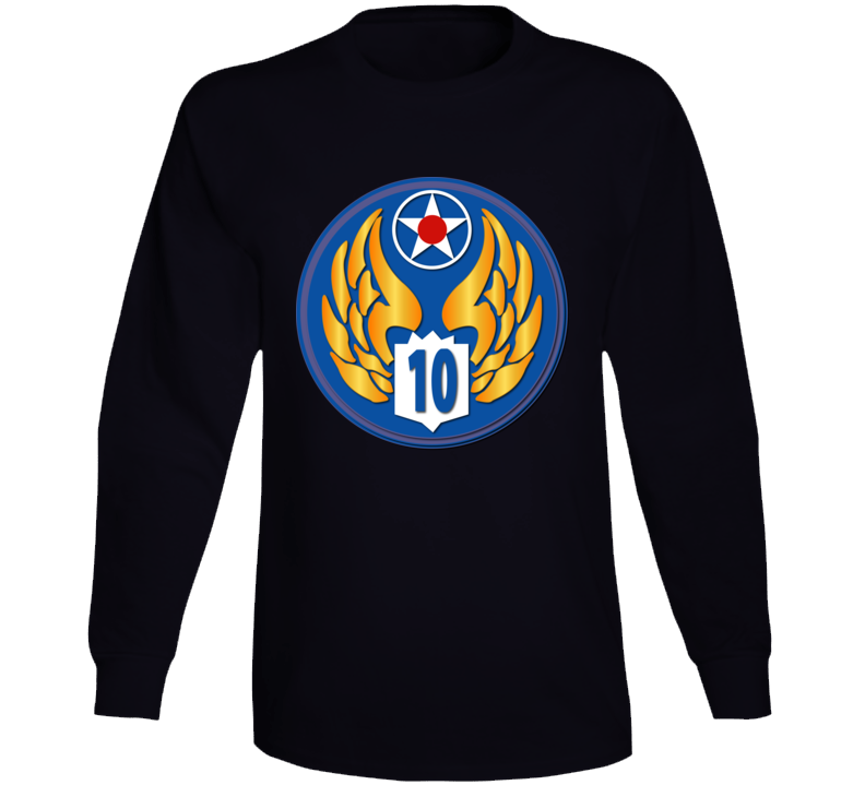 Aac - Ssi - 10th Air Force Wo Txt Long Sleeve