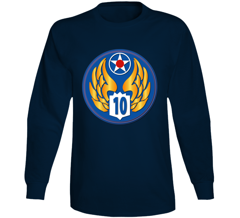 Aac - Ssi - 10th Air Force Wo Txt Long Sleeve