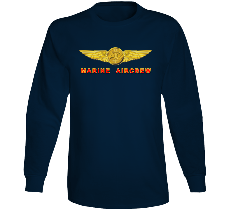 Usmc - Marine Aircrew Badge Long Sleeve