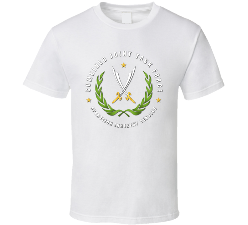 Jtf - Joint Task Force - Operation Inherent Resolve Wo Bkgrd T-shirt