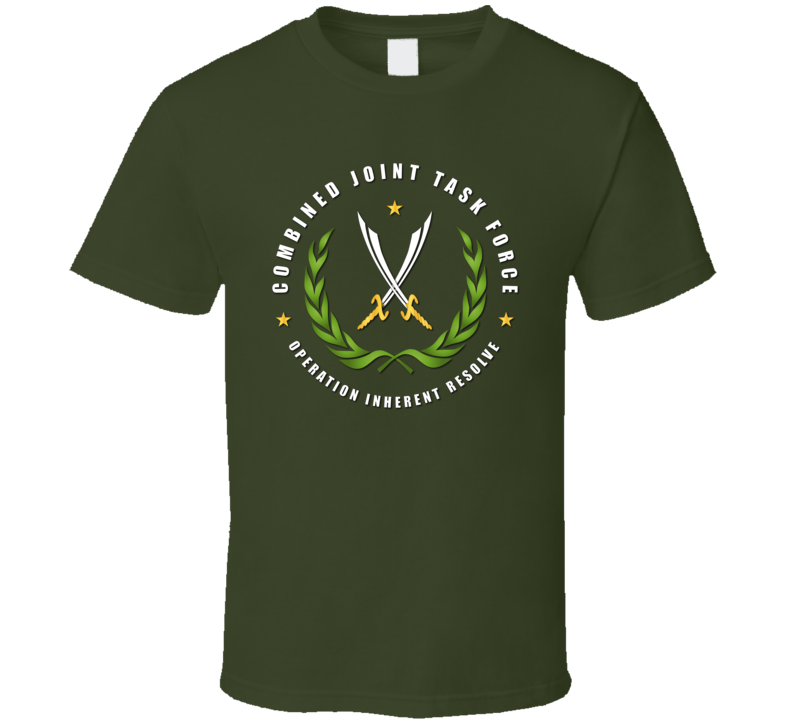 Jtf - Joint Task Force - Operation Inherent Resolve Wo Bkgrd T-shirt