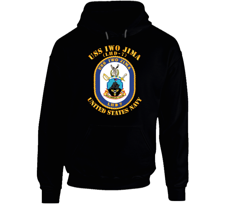 Navy - Uss Iwo Jima (lhd-7) Hoodie