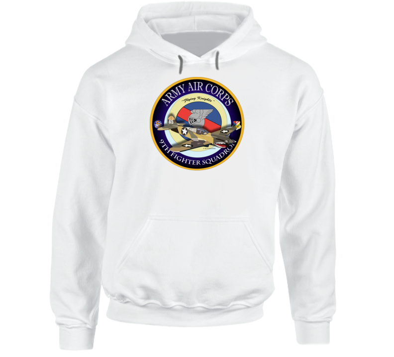 Aac - P-40 Warhawk - 49fg - 9th Fighter Squadron Hoodie