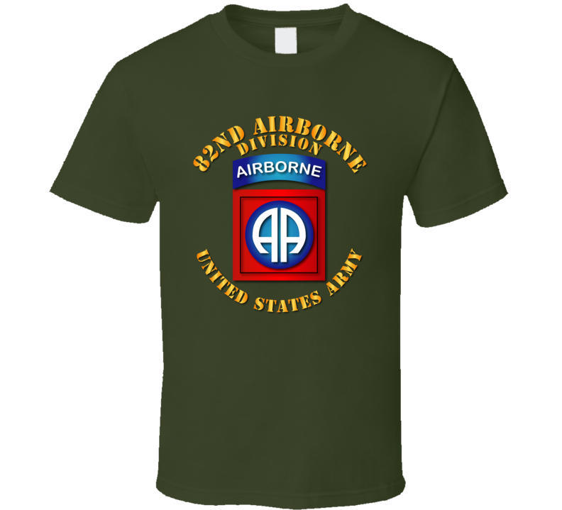 Army - 82nd Airborne Division - Ssi - Ver 2 T Shirt