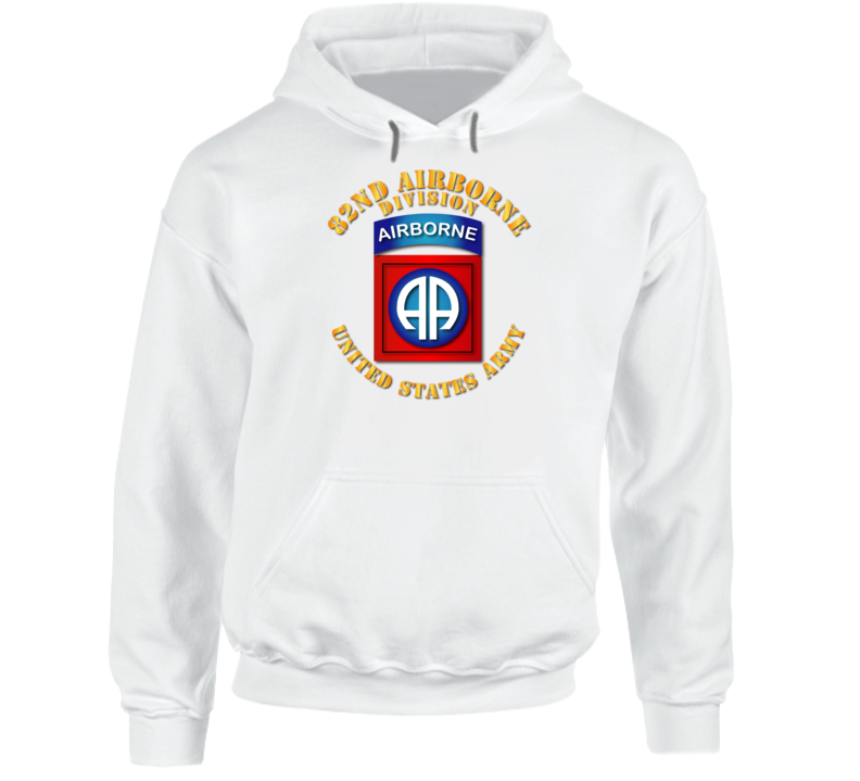 Army - 82nd Airborne Division - Ssi - Ver 2 Hoodie