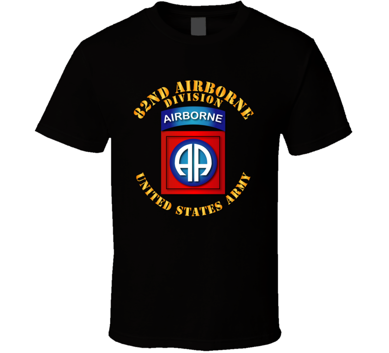 Army - 82nd Airborne Division - Ssi - Ver 2 T Shirt