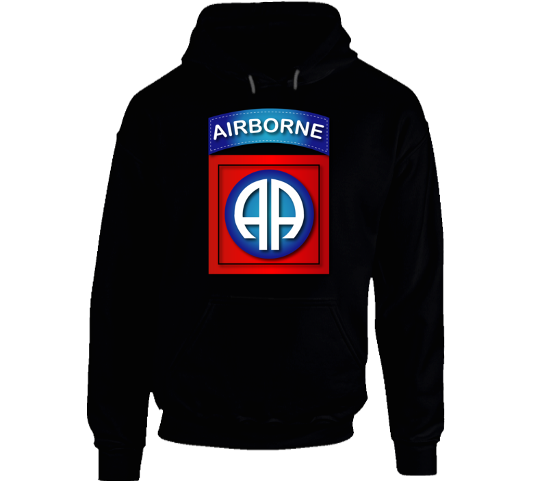 Army - 82nd Airborne Division - Ssi Wo Txt Hoodie