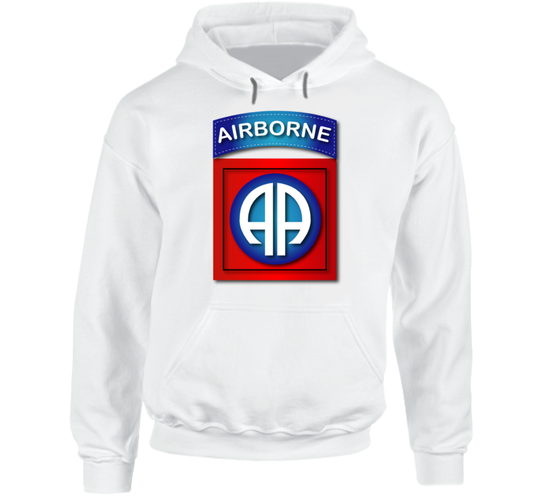 Army - 82nd Airborne Division - Ssi Wo Txt Hoodie