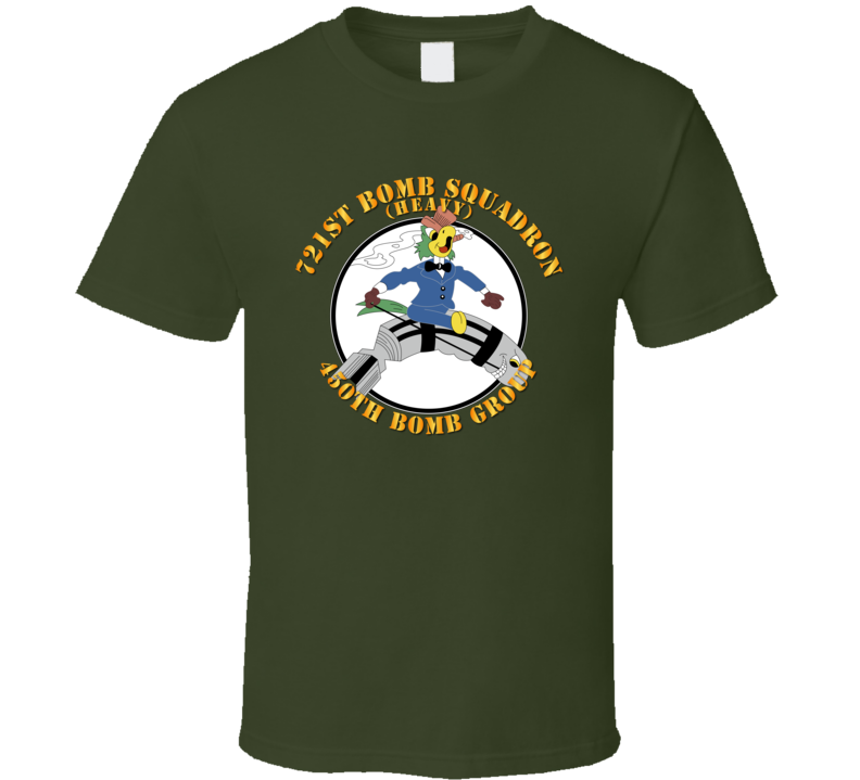 Aac - 721st Bomb Squadron - 450th Bg - Wwii T Shirt