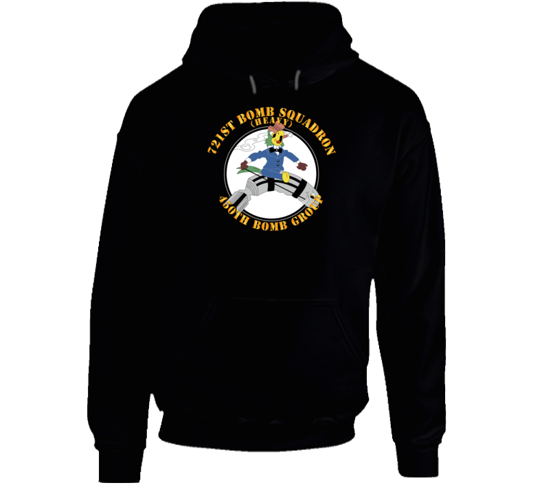 Aac - 721st Bomb Squadron - 450th Bg - Wwii Hoodie