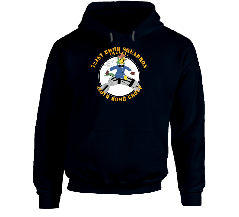 Aac - 721st Bomb Squadron - 450th Bg - Wwii Hoodie