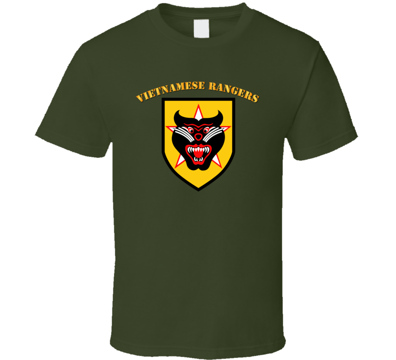 Vietnam - Vietnamese Rangers - English T-shirt