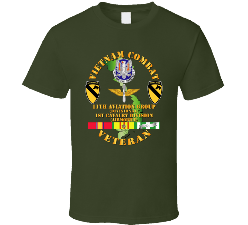 Army - Vietnam Combat Cavalry Veteran w 11th Aviation Group - 1st Cav ...