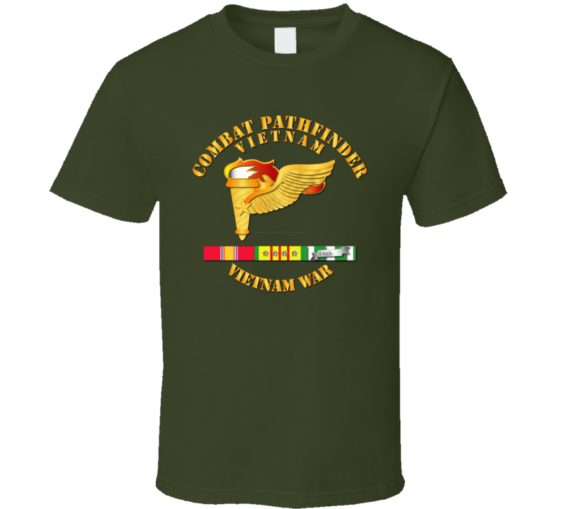 Army - Combat Pathfinder W Vn Svc T-shirt